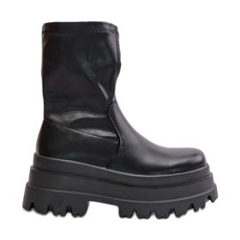 Step in style Gležnjače Model Florinara 52062 Black - Zakoračite sa stilom crna