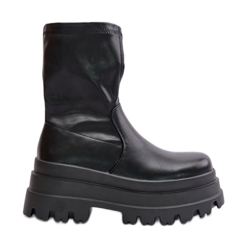 Step in style Gležnjače Model Florinara 52062 Black - Zakoračite sa stilom crno