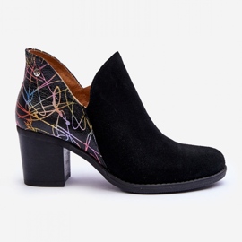 Step in style Čizme Model Maciejka 04492-99 Crna koža - Zakoračite sa stilom