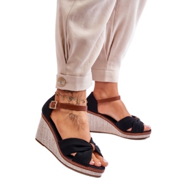 Step in style Sandale Model Daphne M338 crne - Zakoračite sa stilom crna