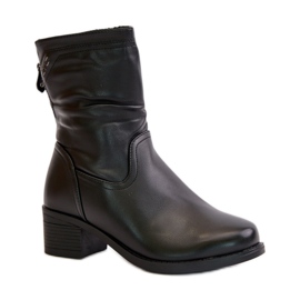 Step in style Čizme Model Vinceza 85155 Black - Zakoračite sa stilom crno
