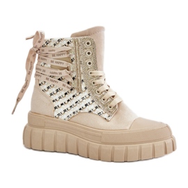 Step in style Tenisice Model Kernia EV-335 Light Beige - Zakoračite sa stilom bež
