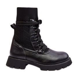 Step in style Čizme Model Gentiana 8573A Black - Zakoračite sa stilom crna