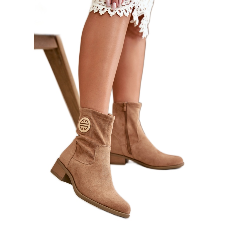 Step in style Čizme Model Lerioria ASA198-28 Bež - Zakoračite sa stilom