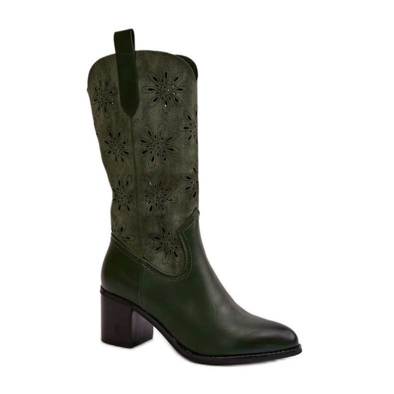 Step in style Čizme Model Nevilos RMR2337-11 Green - Zakoračite sa stilom zelena