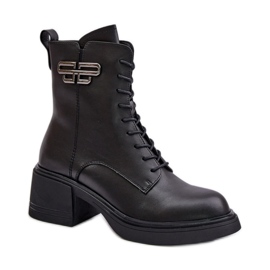 Step in style Čizme Model Vinceza 66682 Black - Zakoračite sa stilom crna