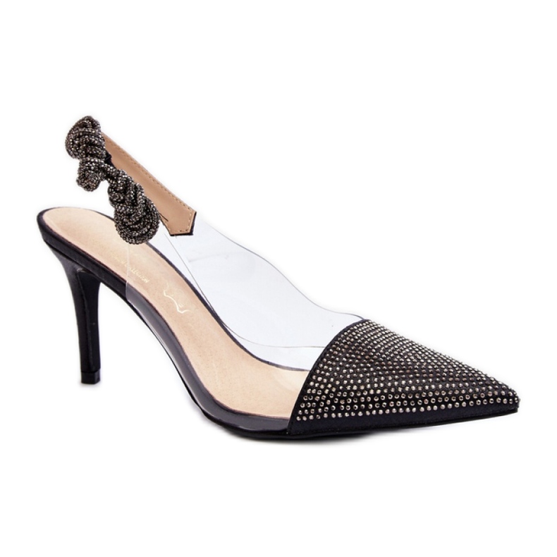 Step in style Model Da MR1966-11 Crne cipele na štiklu - Zakoračite sa stilom crno