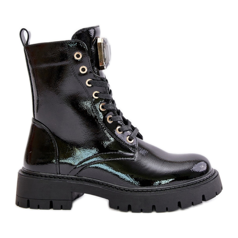 Step in style Workers Model Depisa 5807-1 Black - Zakoračite sa stilom crno