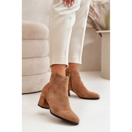 Step in style Čizme Model Sairis 2774 Camel - Zakoračite sa stilom smeđa