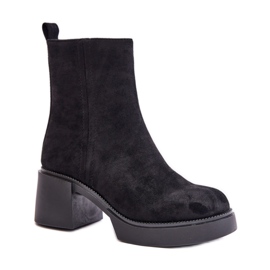 Step in style Čizme Model Meriluna YK39P Black - Zakoračite sa stilom crno