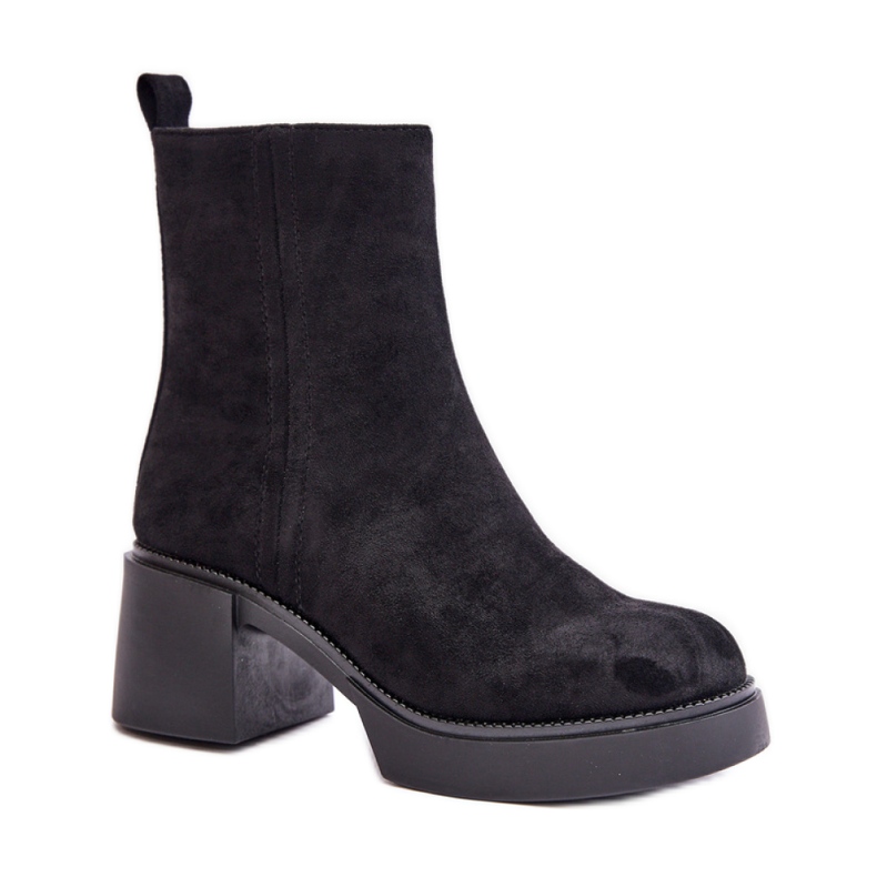Step in style Čizme Model Meriluna YK39P Black - Zakoračite sa stilom crno