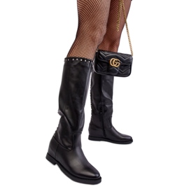 Step in style Čizme Model Bevitis HQ5027 Black - Zakoračite sa stilom crna