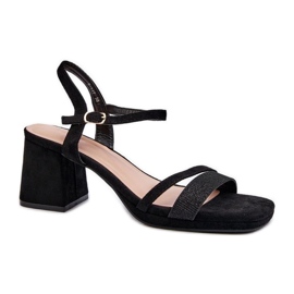 Step in style Sandale Model Tessata C-147 Black - Zakoračite sa stilom crna