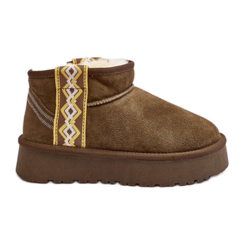 Step in style Čizme za snijeg Model Vebissat W5829 Zelene - Zakoračite sa stilom zelena