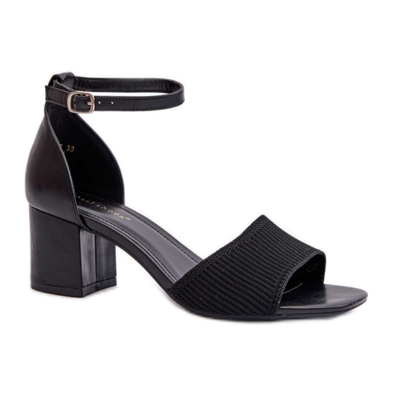 Step in style Sandale Model Desvia 8738 Black - Zakoračite sa stilom crno