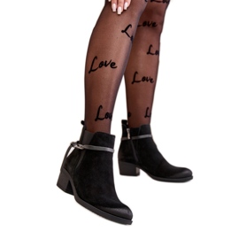 Step in style Čizme Model Zazoo 60478 Black - Zakoračite sa stilom crna