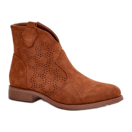 Step in style Čizme Model S.Barski HY42-151 Camel - Zakoračite sa stilom smeđa