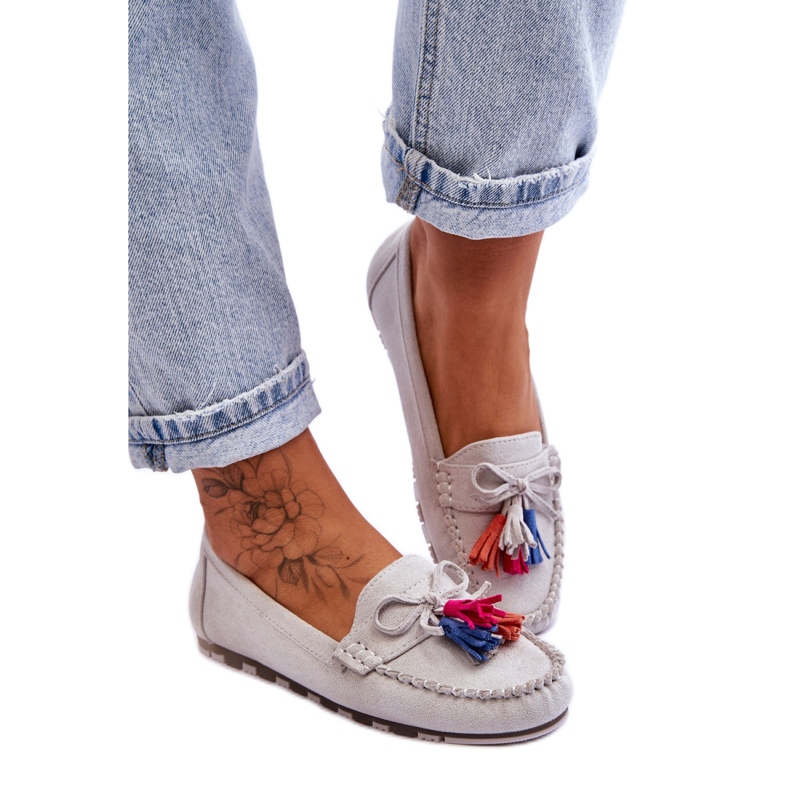 Step in style Mokasine Model Dorine GS37 Grey - Zakoračite sa stilom siva