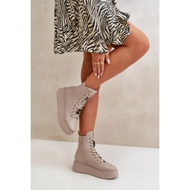 Step in style Workers Model CheBello 4294 Beige - Zakoračite sa stilom bež