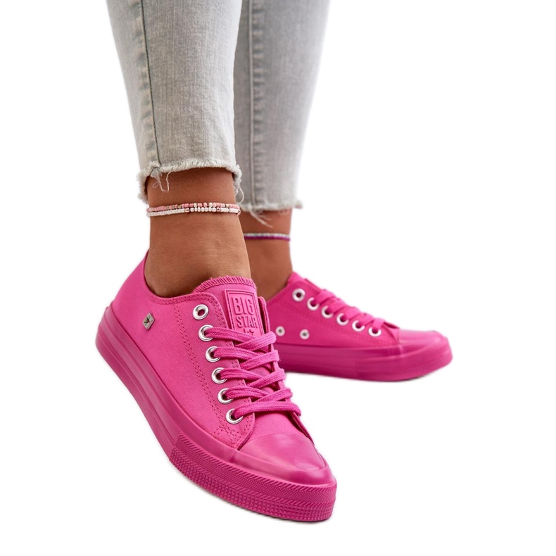Step in style Tenisice Model Big Star NN274290 Fuchsia - Zakoračite sa stilom ružičasta