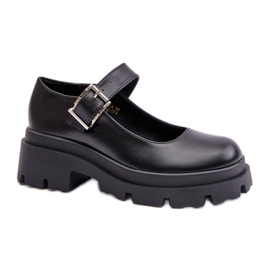 Step in style Cipele Model Plikuria 1813 Black - Korak sa stilom crna