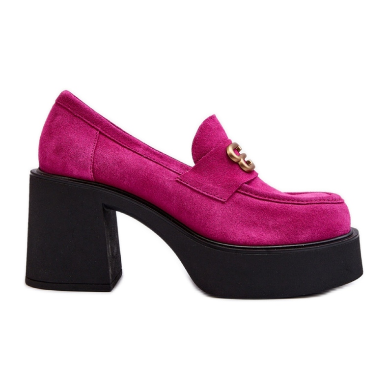 Step in style Cipele Model Zazoo 20170 Fuchsia Suede - Zakoračite sa stilom ružičasta