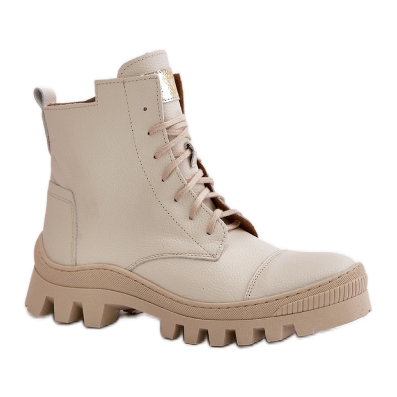 Step in style Čizme Model Zazoo 2831 Light Beige - Zakoračite sa stilom bež