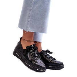 Step in style Cipele Model S.Barski LR620 Black - Korak sa stilom crna