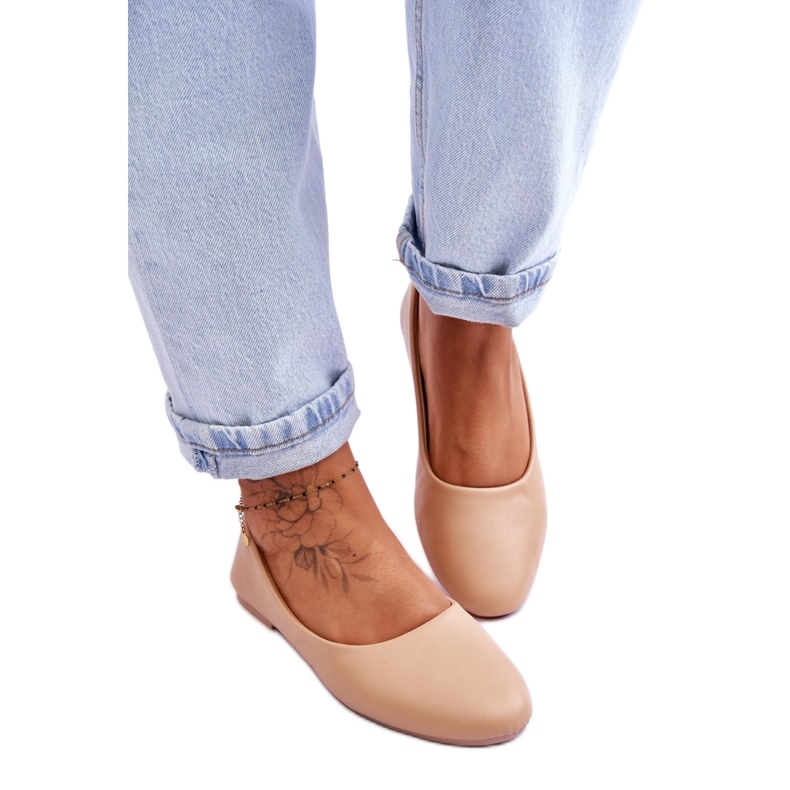 Step in style Balerinke Model Stacee 9BL02-1029 Bež - Zakoračite sa stilom