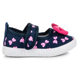 Tenisice s mašnom plava