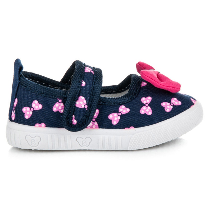 Tenisice s mašnom plava