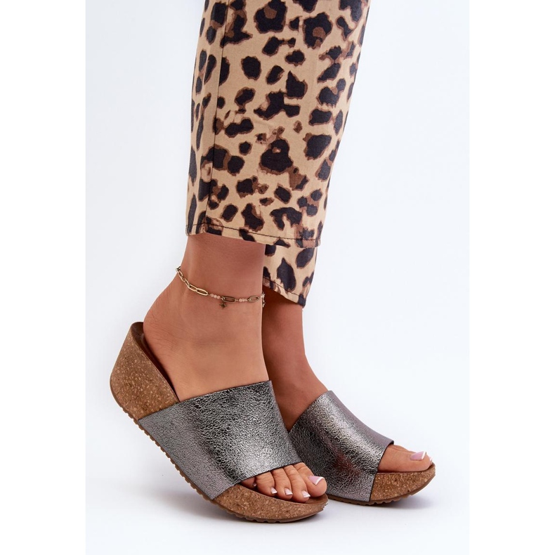 Step in style Japanke za sandale Model Zazoo 40291 Graphite - Zakoračite sa stilom siva