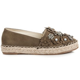 Marquiz Slip-on niske cipele s ukrasima zelena