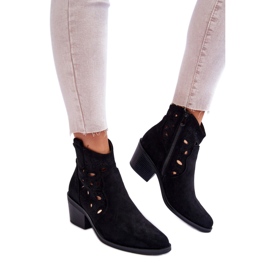 Step in style Čizme Model S.Barski HY42-086 Crne - Zakoračite sa stilom crna