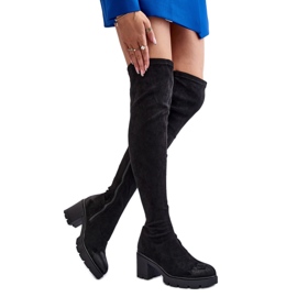 Step in style Čizme Model La.Fi 270067B-SU Crne - Zakoračite sa stilom crno