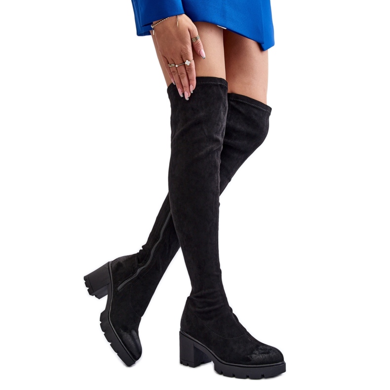 Step in style Čizme Model La.Fi 270067B-SU Crne - Zakoračite sa stilom crno