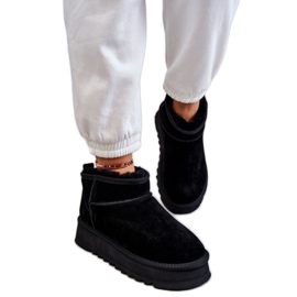 Step in style Čizme za snijeg Model Nucca W5828 Black - Zakoračite sa stilom crna