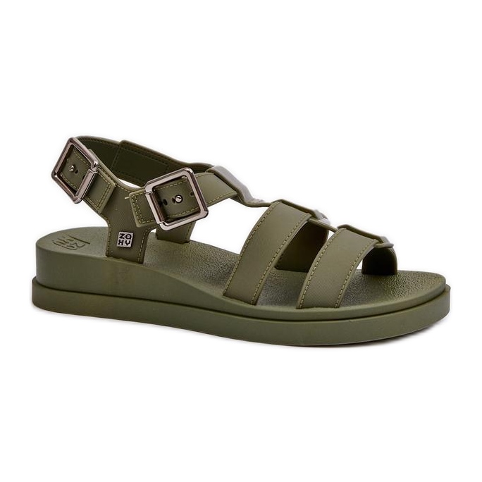 Step in style Sandale Model Zaxy NN285005 Green - Zakoračite sa stilom zelena
