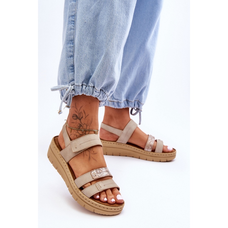 Step in style Sandale Model Fresh Look 23-46011 Bež - Zakoračite sa stilom