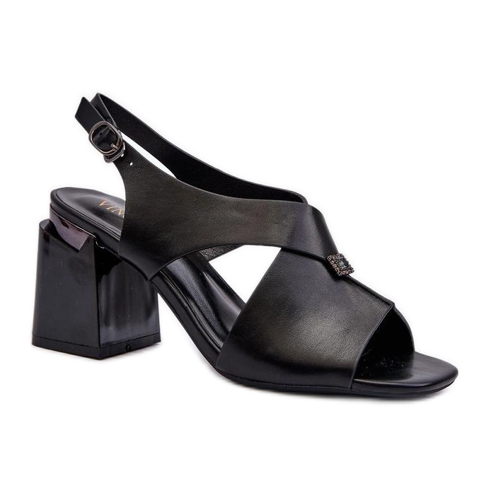 Step in style Sandale Model Asellesa 62111 Black - Zakoračite sa stilom crno