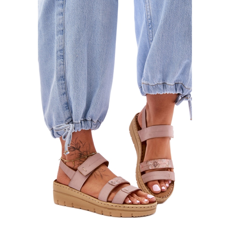 Step in style Sandale Model Fresh Look 23-46011 Pink - Zakoračite sa stilom ružičasta