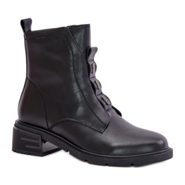 Evento Ženske ravne gležnjače crna