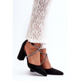 Step in style Cipele Model Lagra QA205P crne - Zakoračite sa stilom crno