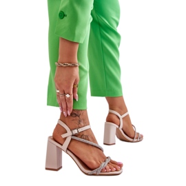 Step in style Sandale Model Carlotta H8-292 Bež - Zakoračite sa stilom