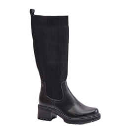 Step in style Čizme Model Vaimi CHC327 Black - Zakoračite sa stilom crna