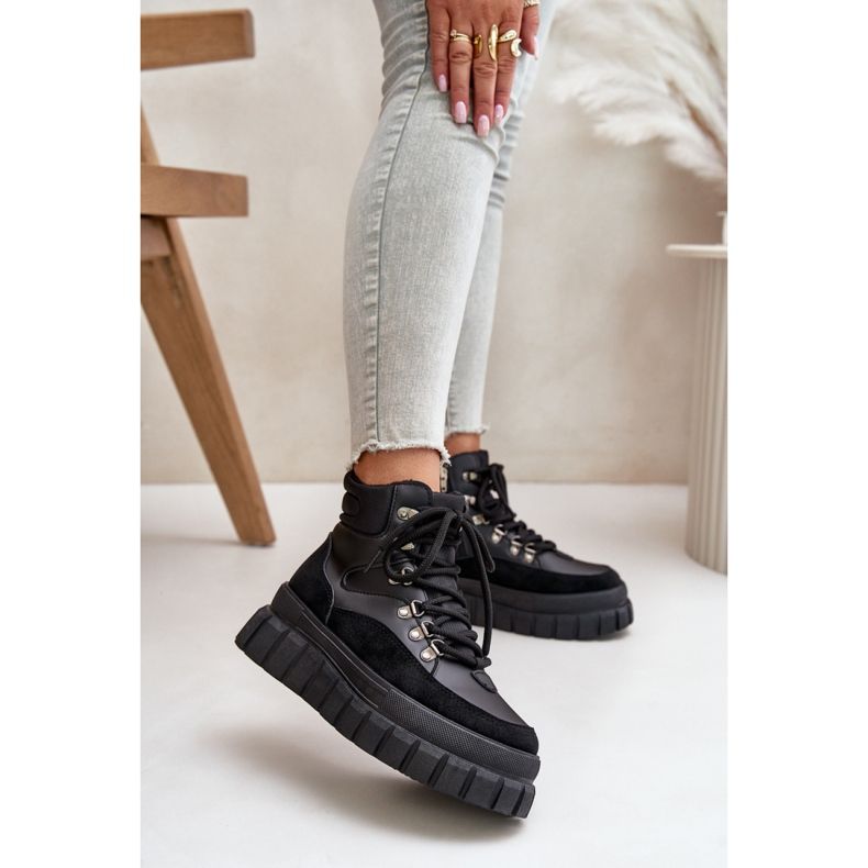 Step in style Čizme Model Jelenia 24BT26-7928 Black - Zakoračite sa stilom crno