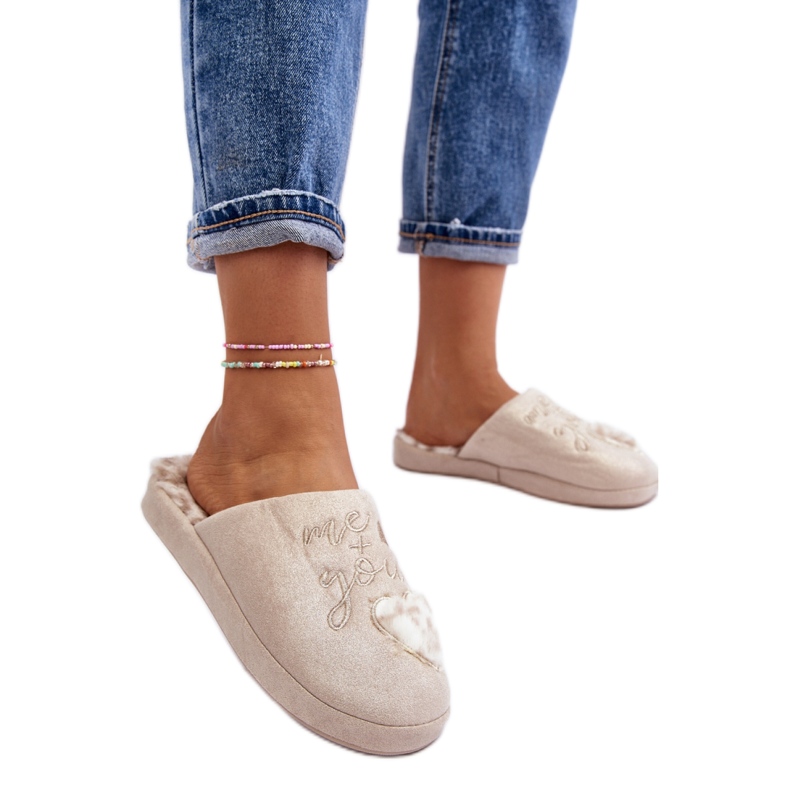 Papuče Model MD6003 Bež