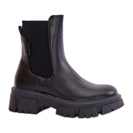 Ženske izolirane čizme Big Star MM274071 crne crna