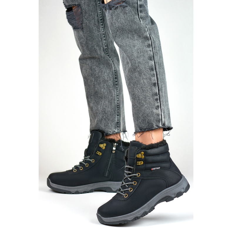 Cipele za planinarenje Model 1696-1B crne - PRIMO crno