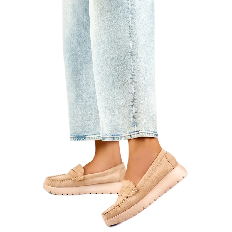 Ženske mokasine 24-21338BE bež